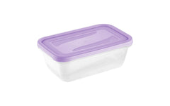 keeeper | Frischhaltedose eckig 2 x 3,3 l | fredo fresh, soft purple