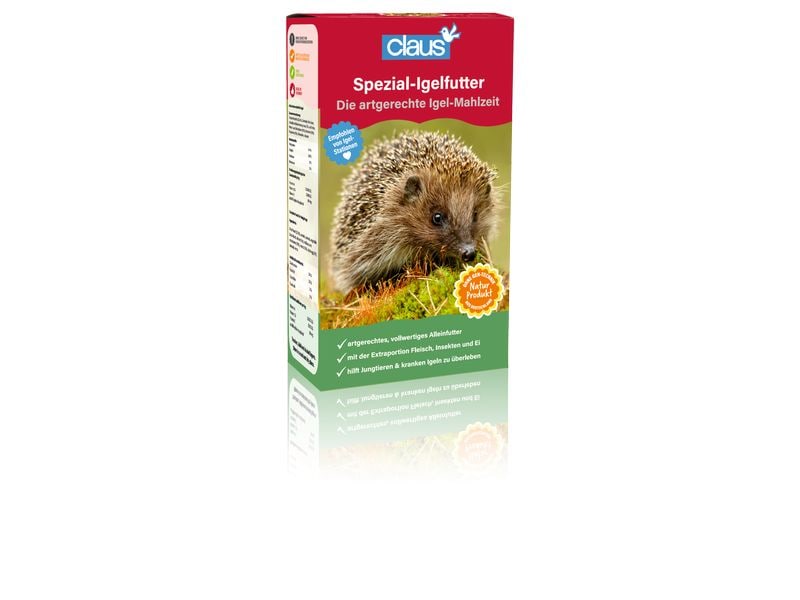 Claus | Ergänzungsfuttermittel für Igel | mit Fleisch