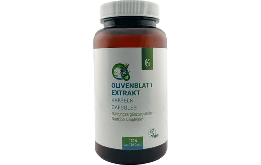 Kraftgras | Olivenblatt Extrakt | 120 Stück