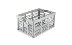 keeeper | Profi-Klappbox mit Softgriffen 45 l | Modell Ben, 54 x 37 x 28 cm, nordic grey