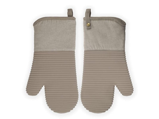 Tiseco | Küchenhandschuh SILO taupe | 2er Set