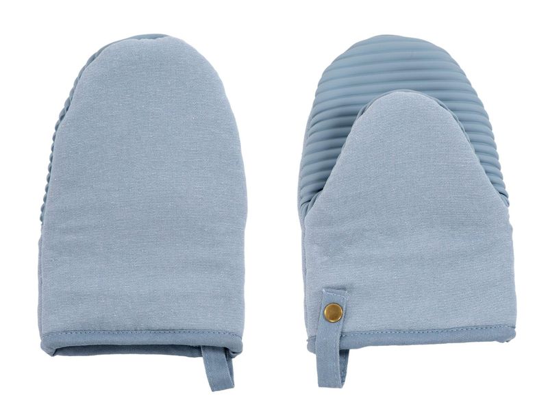 Tiseco | Küchenhandschuh Gripper SILO | sky blue, 2er Set