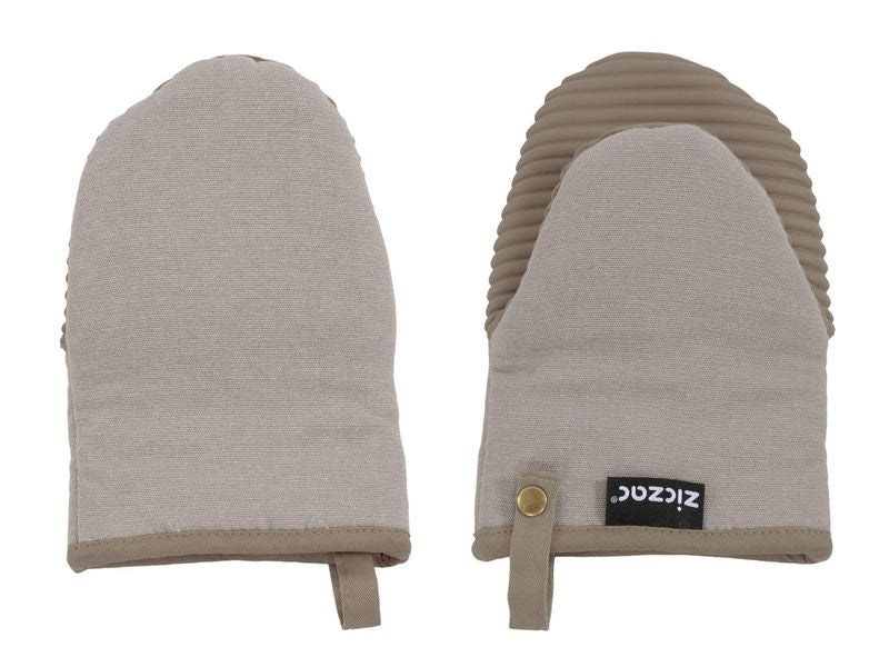 Tiseco | Küchenhandschuh Gripper SILO taupe | 2er Set