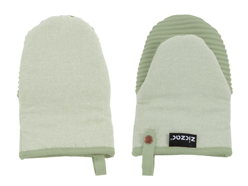 Tiseco | Küchenhandschuh Gripper SILO | green tea, 2er Set