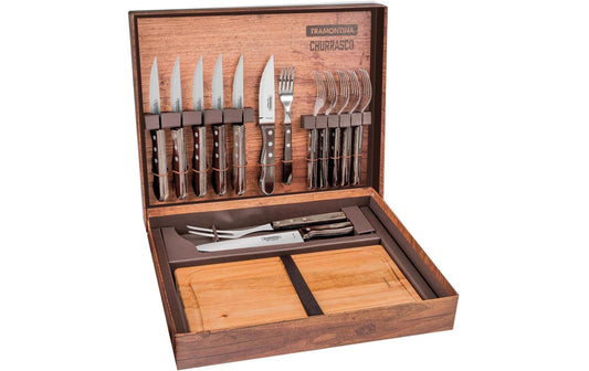 Tramontina | JUMBO BBQ-Koffer, Grillset | 15-teiliges Set