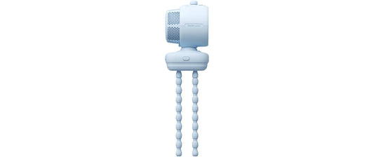 Jisulife | Kinderwagen Ventilator Fan 3 Blau | 5000mAh