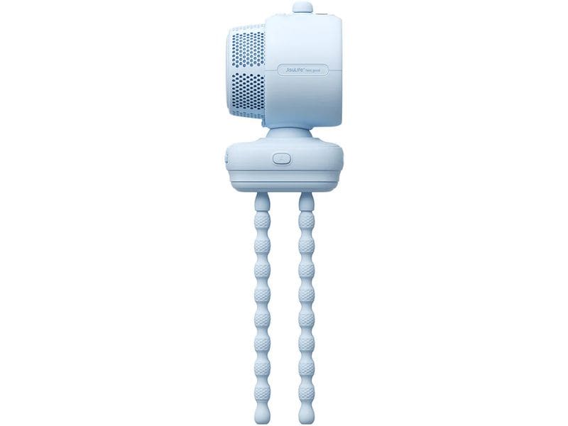Jisulife | Kinderwagen Ventilator Fan 3 Blau | 5000mAh