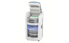 Leitz Bürogeräte | Leitz IQ OptiMax Autofeed 200X | P-4, 200 Blatt, grau/weiss