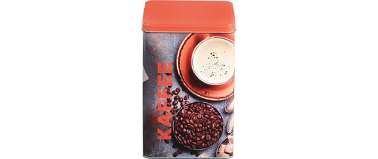 Kesper | Kaffeedose | 14 x 8 cm, Höhe: 19 cm, Rot