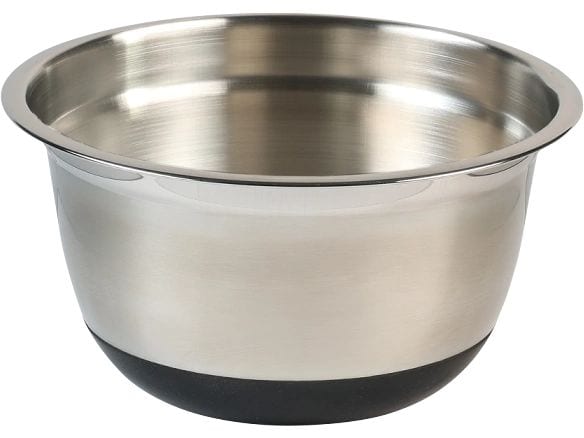 Kesper | Rührschüssel 2.7 Liter | Mess-Skala und Anti-Rutsch-Silikonboden
