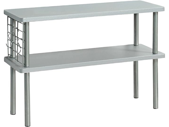 Kesper | Küchenregal 2 Etagen | B 55 x H 38 x T 20 cm, Grau