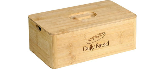 Kesper | Brotbox Daily Bread | Bambus, 33 x 12.7 x 20 cm
