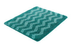 Kleine Wolke | Badteppich Zack | Petrol 55x 65 cm