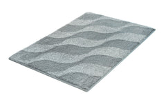 Kleine Wolke | Badteppich Onda | Anthrazit 70x120 cm