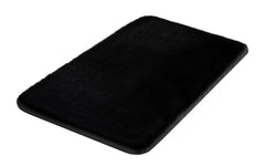 Kleine Wolke | Badteppich Cony | Schwarz 70x120 cm