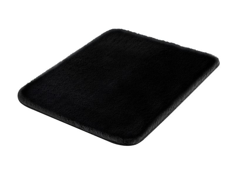 Kleine Wolke | Badteppich Cony | Schwarz 55x 65 cm