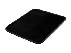Kleine Wolke | Badteppich Cony | Schwarz 55x 65 cm