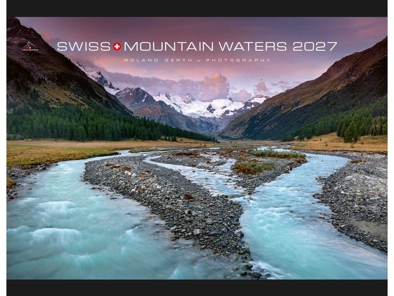 Calendaria | Kalender 2027 Sw Mountain Water | 48 x 33 cm