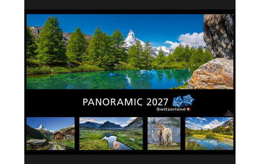 Calendaria | Kalender 2027 Panoramic Switzerl | 48 x 33 cm