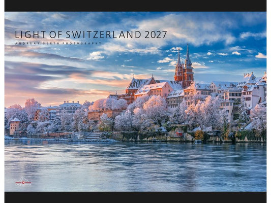 Calendaria | Kalender 2027 Light of Switzerl | 48 x 33 cm