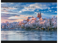 Calendaria | Kalender 2027 Light of Switzerl | 48 x 33 cm