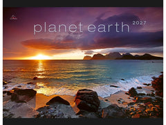 Calendaria | Kalender 2027 Planet Earth | 48 x 33 cm
