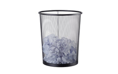 relaxdays | Papierkorb | Schwarz, 19 Liter