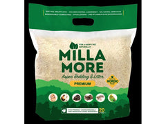 Millamore | Premium Bedding 20l | Holz Kleintiereinstreu, ca. 4kg