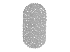 relaxdays | Badewannenmatte Steinoptik | ca. 0,5 x 36 x 68 cm, Grau