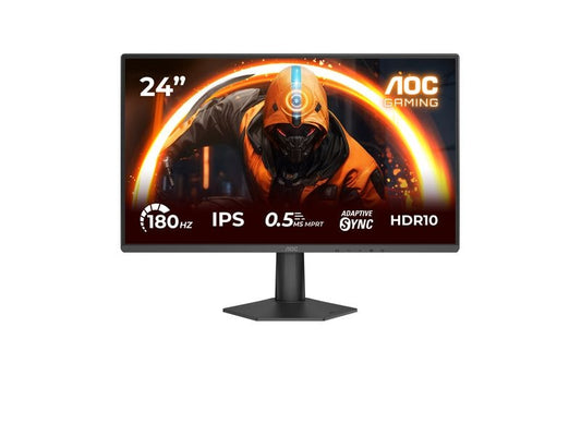 AOC | Monitor 24 24G50F | 180 Hz, IPS, DP, HDMI