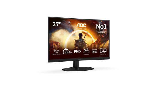 AOC | Monitor 27 C27G42FE | 180 Hz, VA, Curved , HDMI , DP