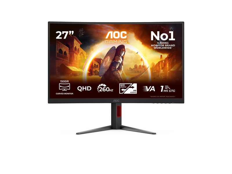 AOC | Monitor 27 CQ27G4Z2 | 260 Hz, VA, HDMI, DP , HV