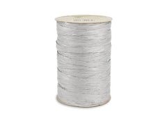 Pattberg | Geschenkband Raffia | Bast, 100m, silber