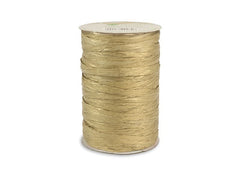 Pattberg | Geschenkband Raffia | Bast, 100m, gold