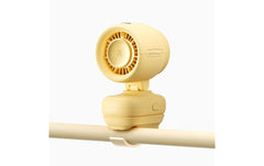 Jisulife | Kinderwagen Ventilator Fan 4 Gelb | 5000mAh