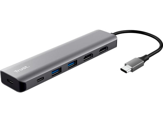 Trust | Dalyx 6-in-1 USB-C | Multi-port Dock