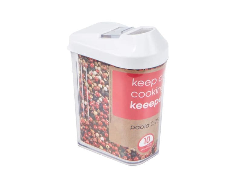 keeeper | Schüttdose 0,25 l | paola, white