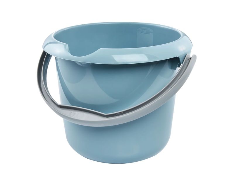 keeeper | Eimer mit Ausguss 5 l | nordic blue, mika