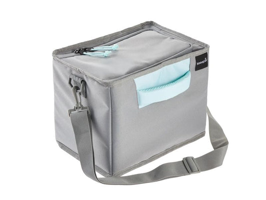 keeeper | Faltbare Isoliertasche L | nea, aquamarine, mit Schultergurt