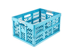 keeeper | Profi-Klappbox mit Softgriffen 45 l | Modell Eco Ben, eco sky blue
