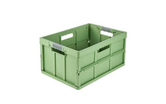 keeeper | Profi-Klappbox mit Softgriffen 45 l | Modell Eco Benno, eco grass green