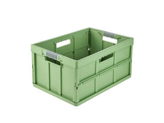 keeeper | Profi-Klappbox mit Softgriffen 45 l | Modell Eco Benno, eco grass green