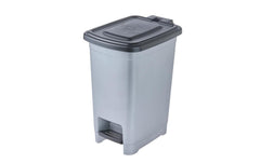 keeeper | Treteimer 10 l | light silver, olaf