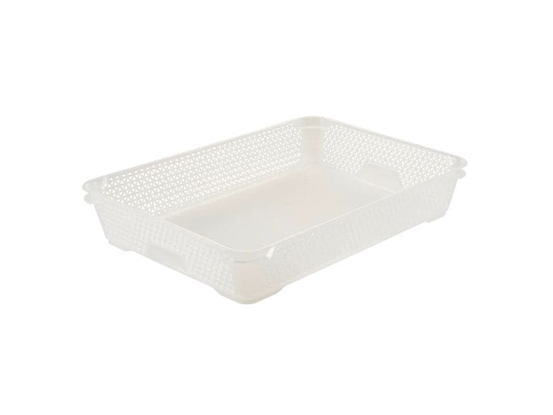 keeeper | Aufbewahrungskörbchen A4 | mirko, natural transparent