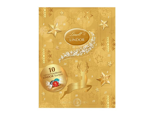 Lindt | LINDOR Adventskalender ass. | 290 g