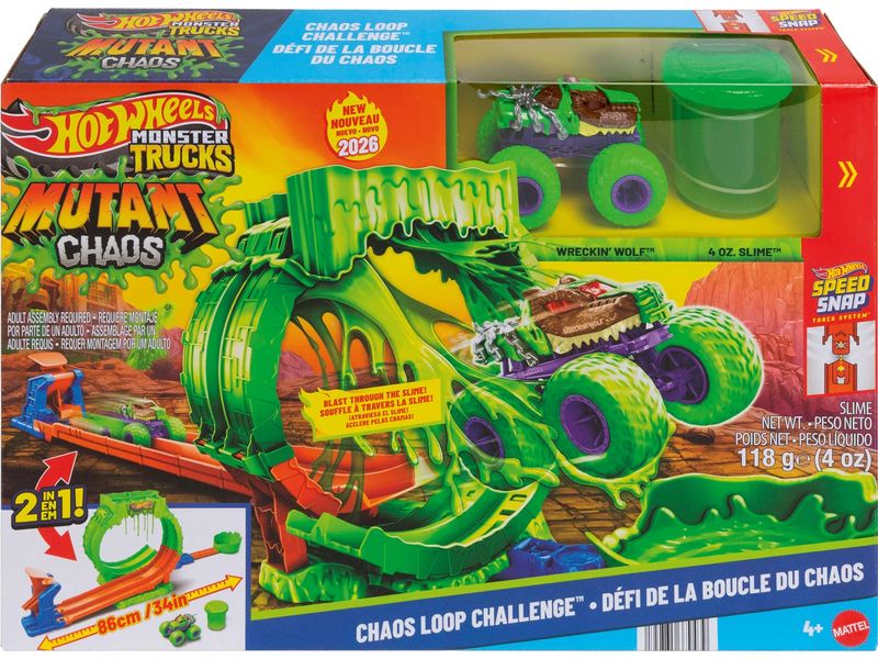 Hot Wheels | HW Monster Trucks 1:64 Chaos Looping