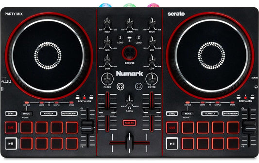 Numark | Party Mix 3 | DJ Kontroller m. Lichteffekten