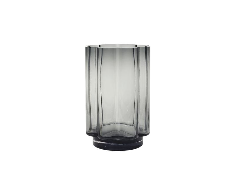 Broste Copenhagen | BC Anya Lanterne | Grey, Mundgeblasenes Glas