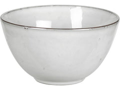 Broste Copenhagen | BC Nordic Sand Schüssel | 4 Stk. Sand, Steingut mit reaktiver Glasur