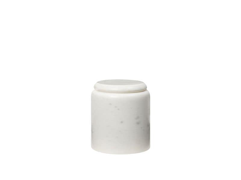 Broste Copenhagen | BC Hedvig Behälter | White, Marmor